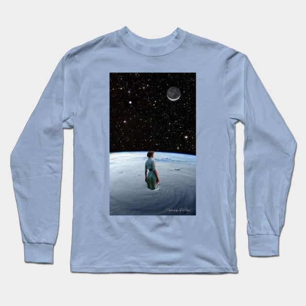 Totality... Long Sleeve T-Shirt by montagealabira